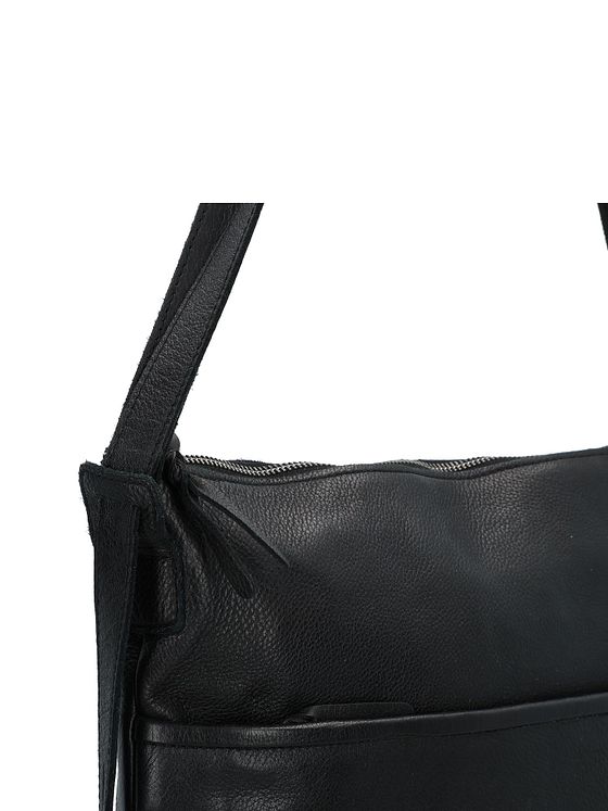 Taschendieb Wien Kohlmarkt Skuldertaske Læder 34 cm