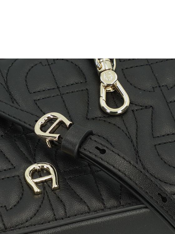 AIGNER Diadora Skuldertaske Læder 19 cm