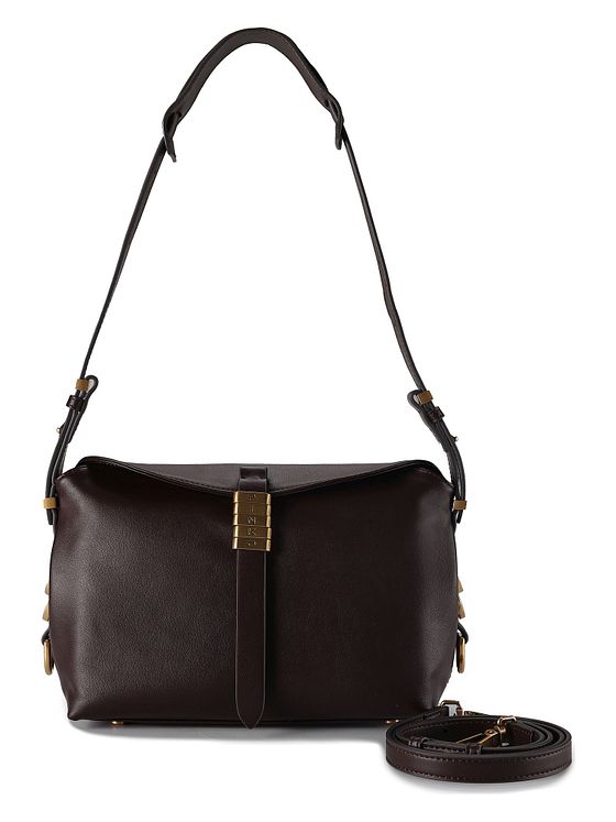 PINKO Saddle Skuldertaske Læder 23 cm PINKO Saddle Skuldertaske Læder 23 cm