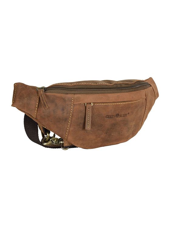 Greenburry Vintage bæltetaske i læder 36 cm
