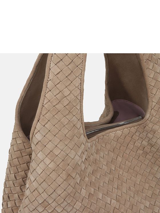 LES VISIONNAIRES PAZ Weave Skuldertaske Læder 44 cm