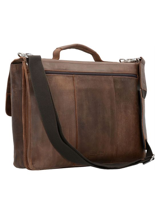 Leonhard Heyden Salisbury dokumentmappe læder 39 cm rum til bærbar computer