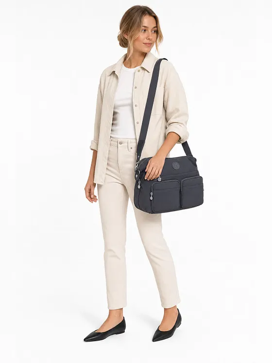 Kipling Basic Elevated New Art Skuldertaske 49 cm Laptoprum
