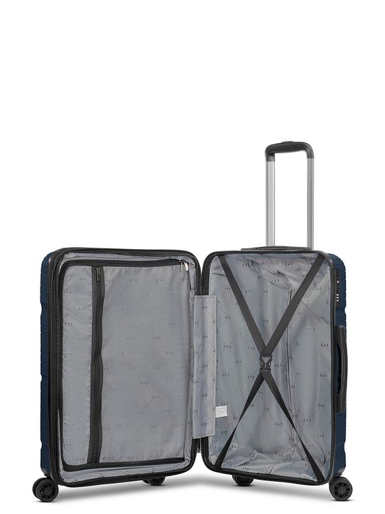 d & n Travel Line 4300-Plus 4 hjul Trolley M 65 cm med strækfold d & n Travel Line 4300-Plus 4 hjul Trolley M 65 cm med strækfold