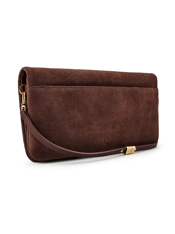 PINKO Love Soft Malá kabelka Kůže 27 cm PINKO Love Soft Malá kabelka Kůže 27 cm