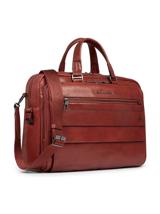 Piquadro Solm Dokumenttaske Læder 42 cm Laptoprum