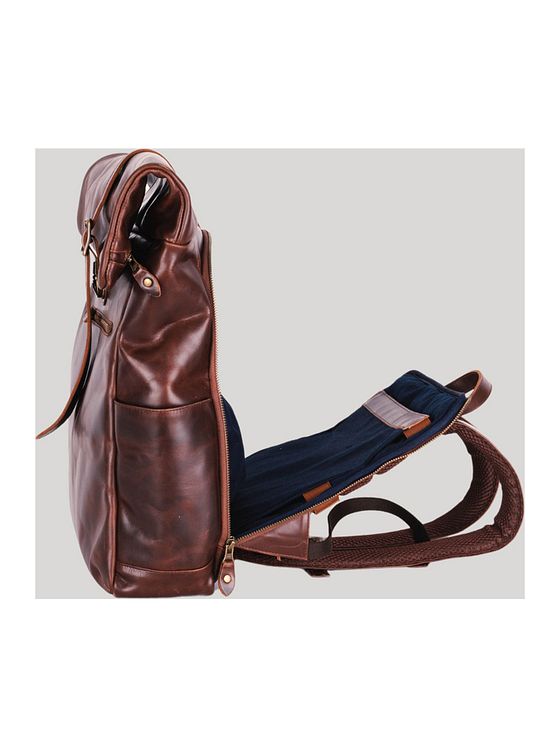 Buckle & Seam Nomad Forretningsrygsæk Læder 61 cm Laptoprum Buckle & Seam Nomad Forretningsrygsæk Læder 61 cm Laptoprum