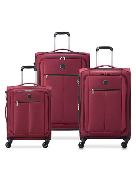 Delsey Paris Pin Up 6 4 kolečka Sada kufrů 3-dílný s roztažitelným záhybem