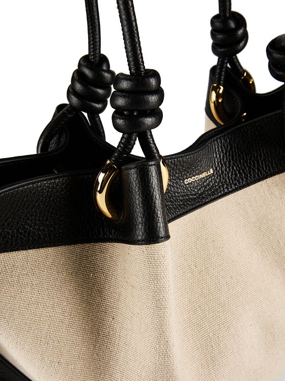 Coccinelle Finn Canvas Skuldertaske 25 cm