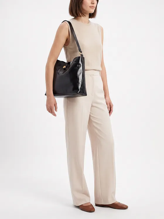Gianni Chiarini Fiona Bolsa de hombro Piel natural 36 cm Gianni Chiarini Fiona Bolsa de hombro Piel natural 36 cm