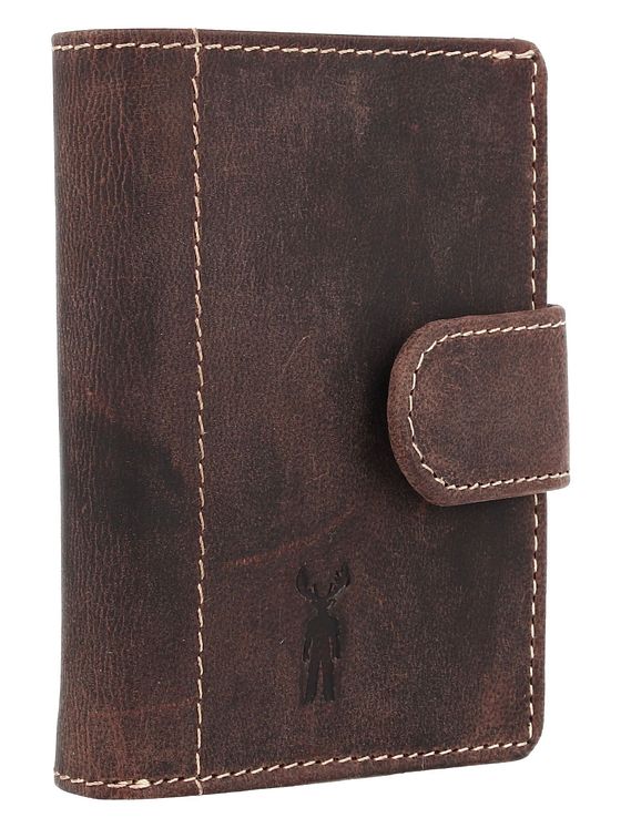 Jack Kinsky Baltimore Kreditkortetui RFID-beskyttelse Læder 11 cm