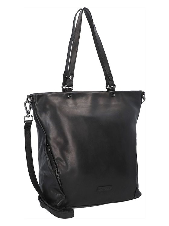 Jack Kinsky Nelson 6 skuldertaske i læder 41 cm