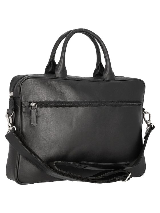 Dermata Dokumentmappe i læder med 39 cm rum til bærbar computer