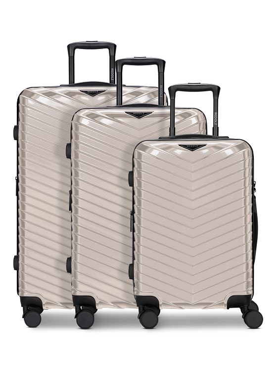 Redolz Essentials 18 4 kolečka Sada kufrů 3-dílný s roztažitelným záhybem