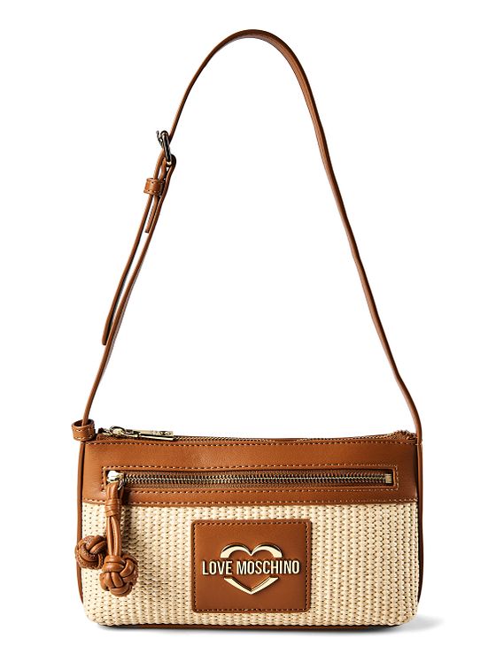Love Moschino Straw Chic Taška přes rameno 25 cm