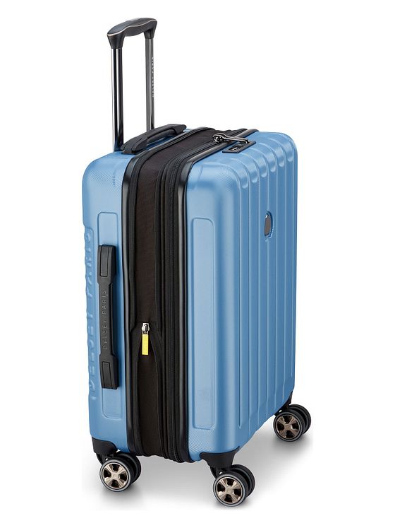 Delsey Paris Longitude 4 kolečka Kabinkový kufr 55 cm s roztažitelným záhybem