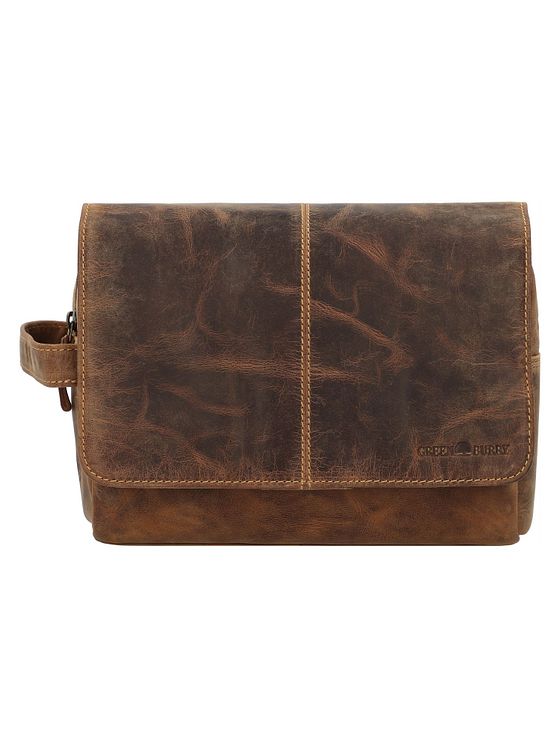 Greenburry Vintage Kultur-taske Læder 27 cm