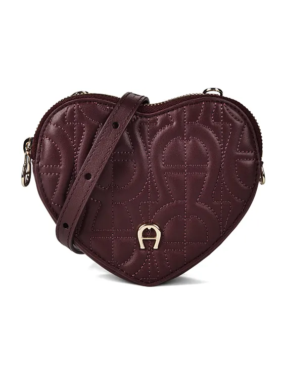 AIGNER Fashion Bolsa banderola Mini Bag Piel natural 14 cm