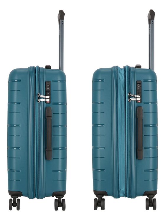 Polestream Strz by Asteroid 4 kolečka Sada kufrů 3-dílný s roztažitelným záhybem