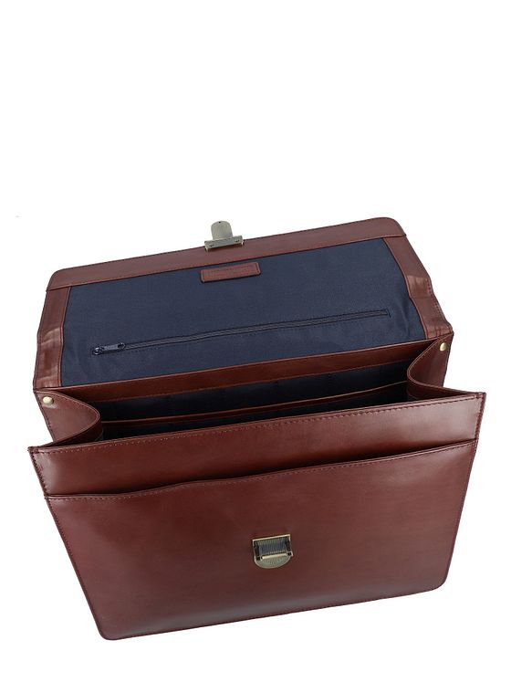 Leonhard Heyden Cambridge dokumentmappe læder 38 cm rum til bærbar computer