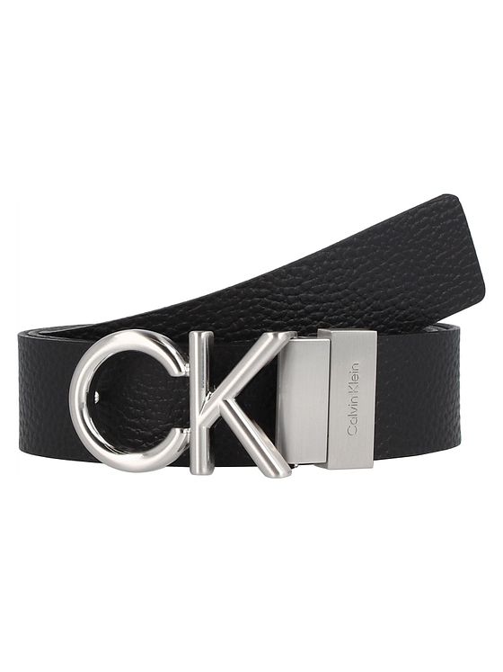 Calvin Klein CK Metal Bombe Bælte Læder Calvin Klein CK Metal Bombe Bælte Læder