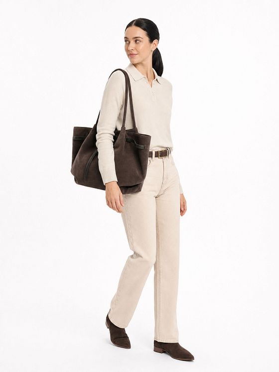 LES VISIONNAIRES Bonnie Bolsa de compras Piel natural 51 cm LES VISIONNAIRES Bonnie Bolsa de compras Piel natural 51 cm