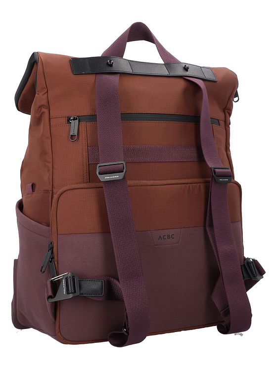 Piquadro Hjørnerygsæk med 44 cm rum til bærbar computer