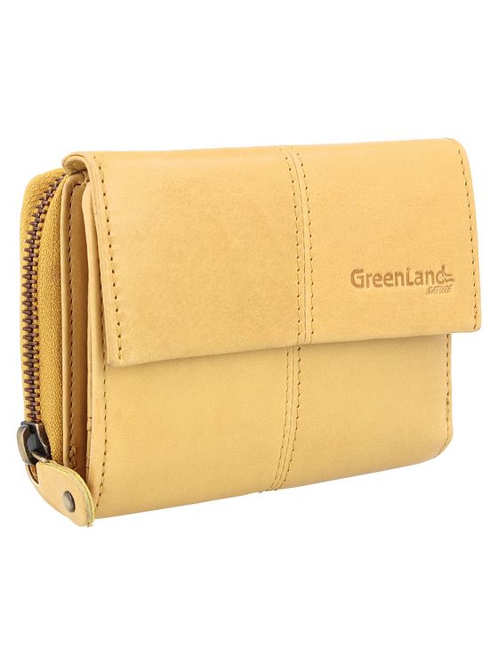 Greenland Nature Nature Blød pung RFID-læder 13 cm