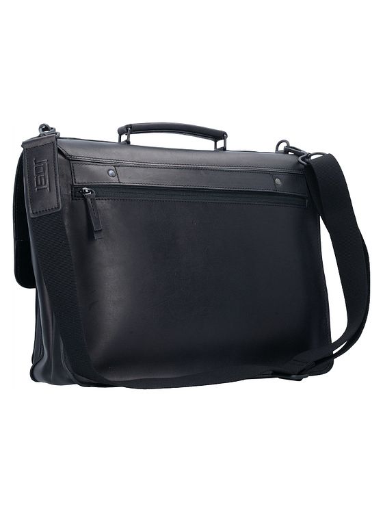 Jost Kožená aktovka Futura 38 cm s přihrádkou na notebook