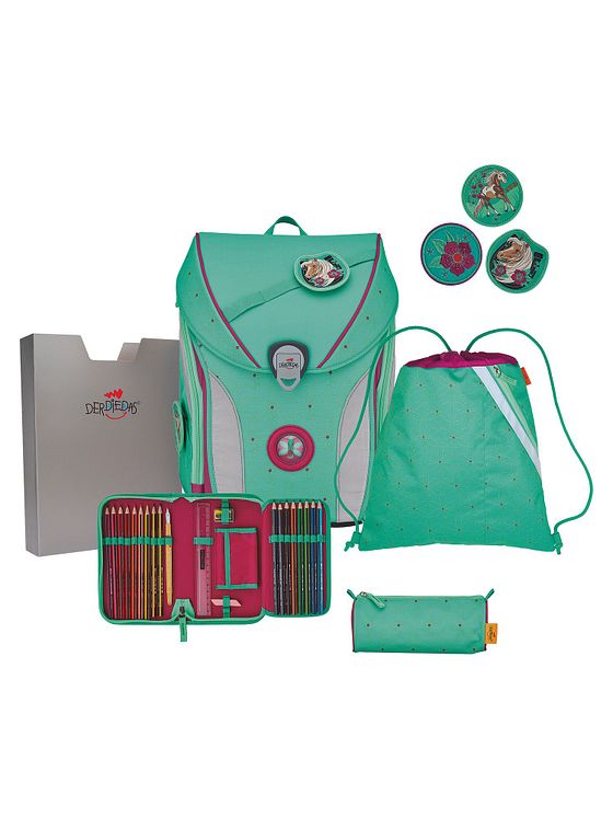 DerDieDas ErgoFlex Max Sada školních tašek 5-dílný