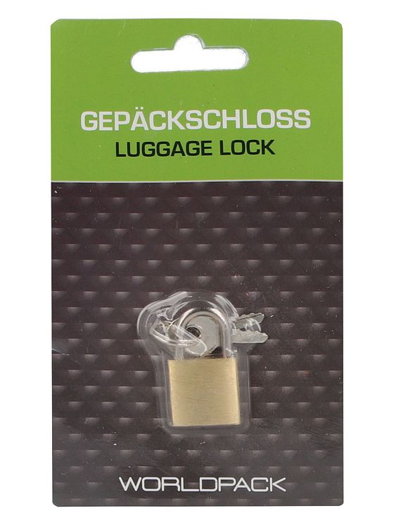 Worldpack Reiseaccessoires Kuffertlås 3 cm