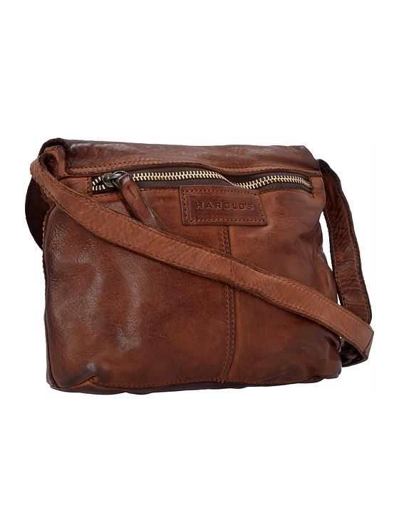 Harold's Submarine skuldertaske i læder 21 cm