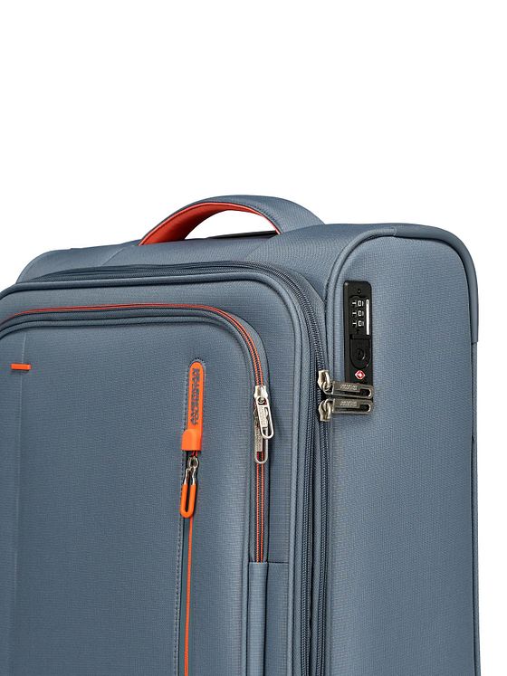 American Tourister Cloudrider 4 rullar Kabinvagn S 55 cm med töjbar kant