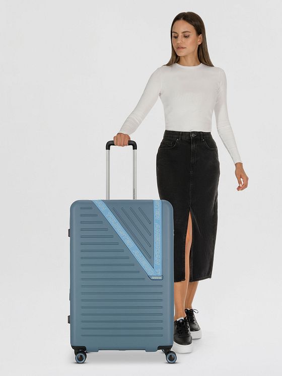 American Tourister Dynabelt 4 hjul Trolley 77 cm med strækfold