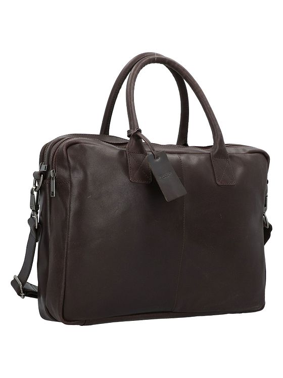 Burkely Vintage Taylor dokumentmappe læder 40 cm laptop-rum