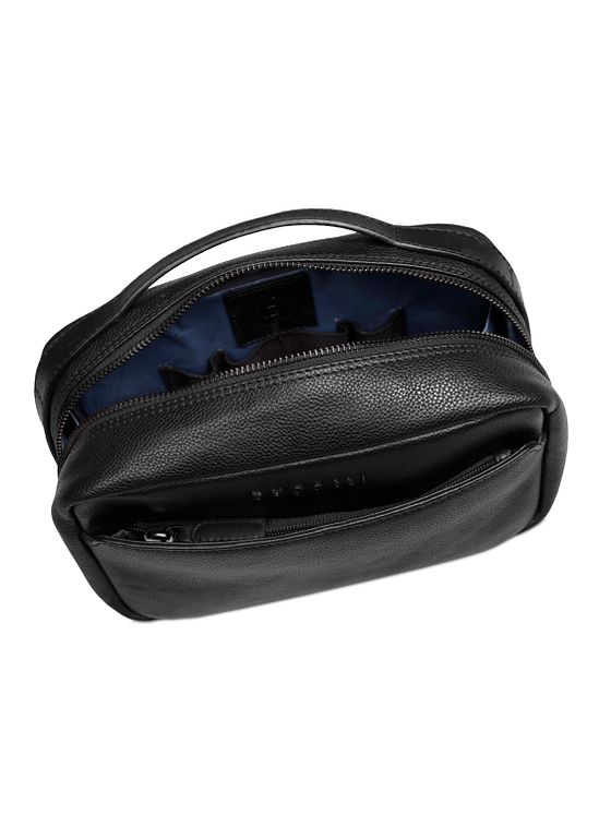 bugatti Black Toilettilaukku Nahka 21 cm