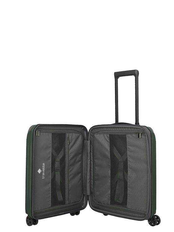 Travelite Dynamiic 4 kolečka Kabinkový kufr 55 cm s roztažitelným záhybem