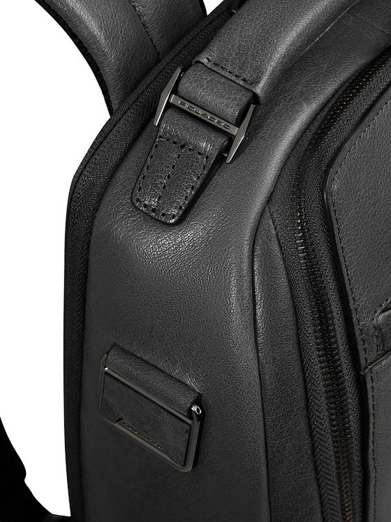 Piquadro Solm Daypack Læder 39 cm Laptoprum