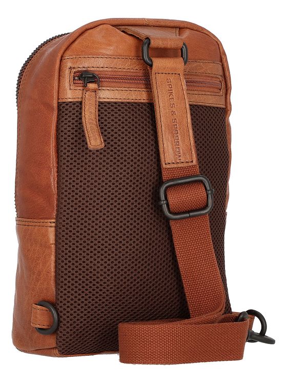 Spikes & Sparrow Bronco skuldertaske i læder 17,5 cm Spikes & Sparrow Bronco skuldertaske i læder 17,5 cm