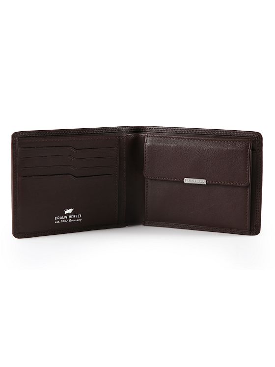 Braun Büffel Golf 3.0 Pung RFID-beskyttelse Læder 12 cm Braun Büffel Golf 3.0 Pung RFID-beskyttelse Læder 12 cm