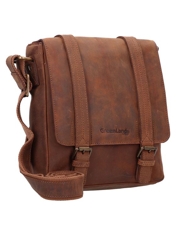 Greenland Nature Montenegro skuldertaske RFID læder 23 cm Greenland Nature Montenegro skuldertaske RFID læder 23 cm