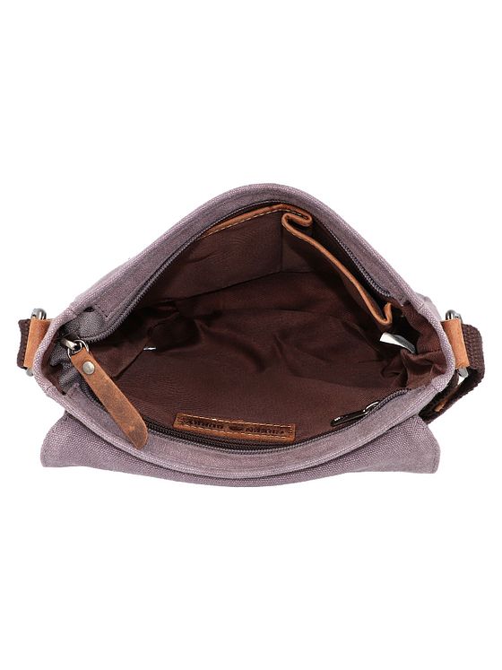 Greenburry Vintage skuldertaske i hamp 22 cm Greenburry Vintage skuldertaske i hamp 22 cm