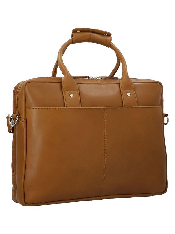 Dermata Dokumentmappe i læder med 39 cm rum til bærbar computer