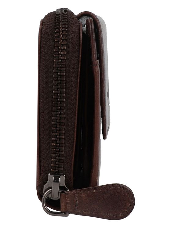 Greenburry Newport Pung RFID-beskyttelse Læder 14 cm