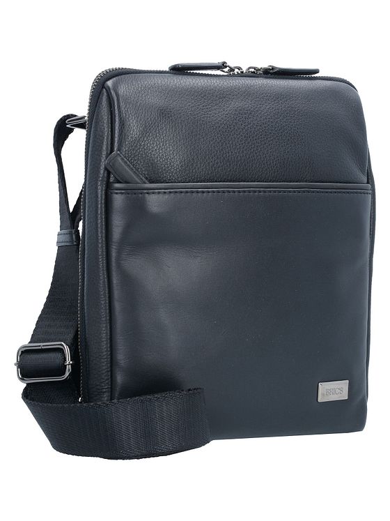 Bric's Torino skuldertaske i læder 22 cm