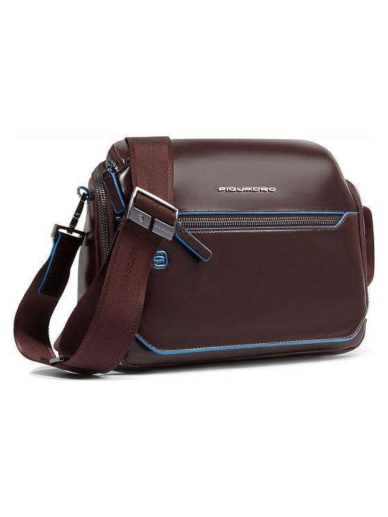 Piquadro Blue Square Skuldertaske Læder 27 cm Piquadro Blue Square Skuldertaske Læder 27 cm