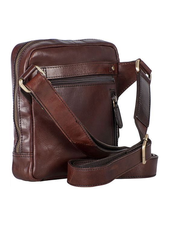 Leonhard Heyden Cambridge skuldertaske i læder 18 cm