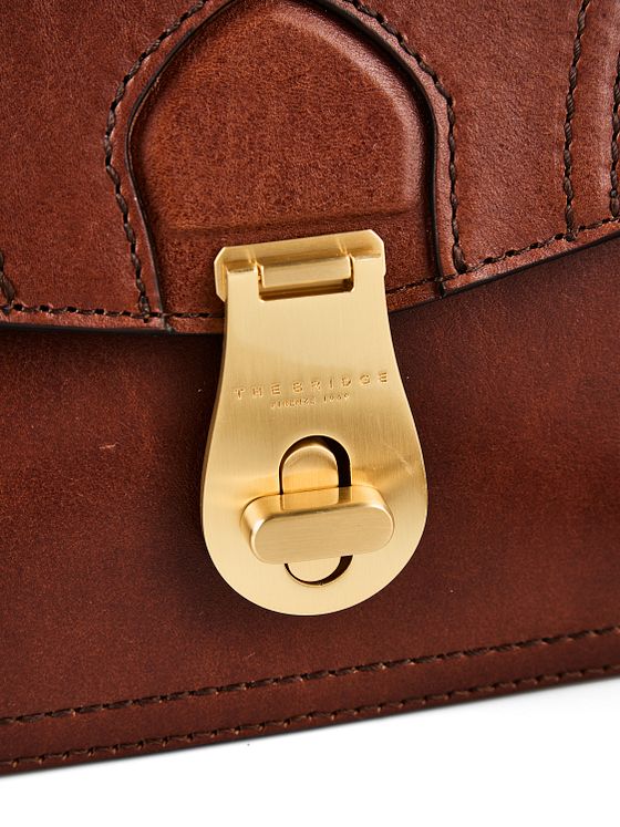 The Bridge Mia Bolso Piel natural 28 cm The Bridge Mia Bolso Piel natural 28 cm