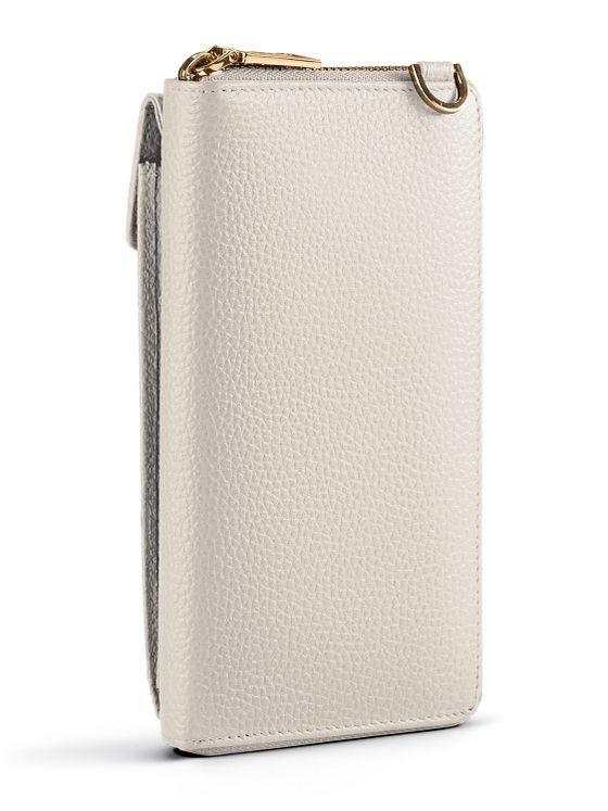 Lazarotti Bologna Leather Zip-Around Peněženka Pouzdro na mobilní telefon kožené 19 cm