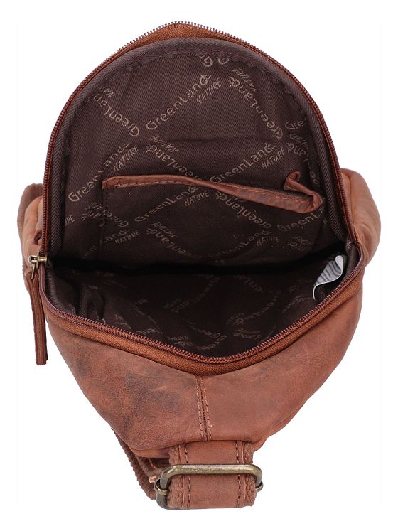 Greenland Nature Montenegro skuldertaske i læder 36 cm